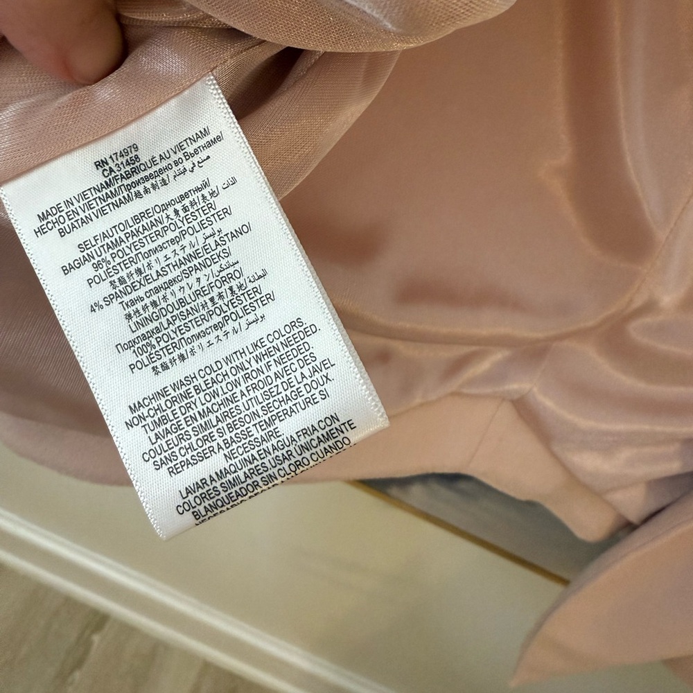 BCBGeneration Open-Front Blazer in Blush - Picture 6 of 9